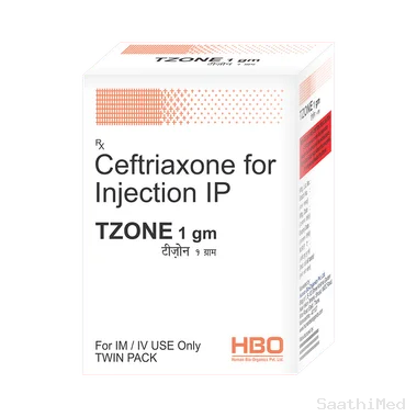t zone 1gm injection Allopathy (Ceftriaxone (1000mg)) - Uses in Hindi, Side Effects, Substitutes & Price in India
