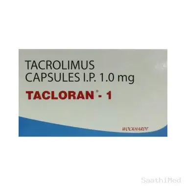 tacloran 1 capsule Allopathy (Tacrolimus (1mg)) - Uses in Hindi, Side Effects, Substitutes & Price in India