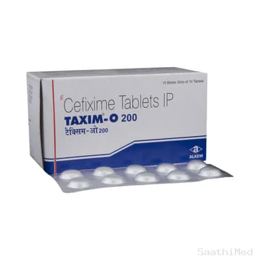 taxim-o 200 tablet Allopathy (Cefixime (200mg)) - Uses in Hindi, Side Effects, Substitutes & Price in India