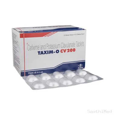 taxim-o cv 200 tablet Allopathy (Cefixime (200mg)) - Uses in Hindi, Side Effects, Substitutes & Price in India