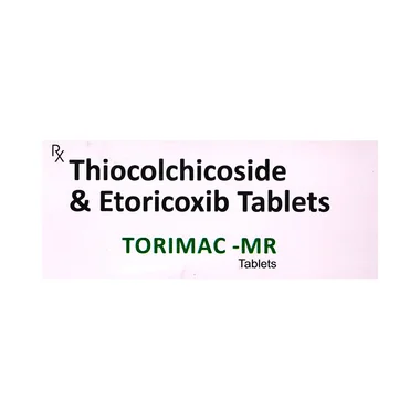 torimac-mr tablet Allopathy (Etoricoxib (60mg)) - Uses in Hindi, Side Effects, Substitutes & Price in India