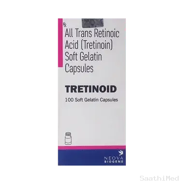 tretinoid soft gelatin capsule Allopathy (Tretinoin (10mg)) - Uses in Hindi, Side Effects, Substitutes & Price in India