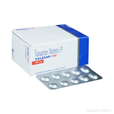 valzaar 160 tablet Allopathy (Valsartan (160mg)) - Uses in Hindi, Side Effects, Substitutes & Price in India