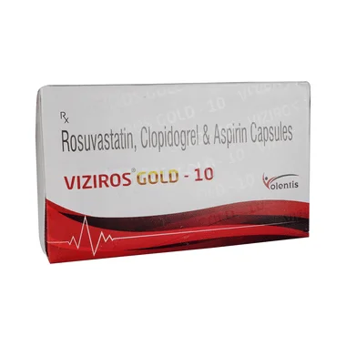 viziros gold 10 tablet Allopathy (Aspirin (75mg)) - Uses in Hindi, Side Effects, Substitutes & Price in India