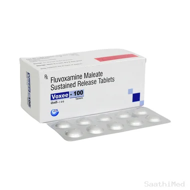 voxee 100 tablet sr Allopathy (Fluvoxamine (100mg)) - Uses in Hindi, Side Effects, Substitutes & Price in India