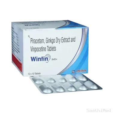 wintin tablet Allopathy (Ginkgo Biloba (60mg)) - Uses in Hindi, Side Effects, Substitutes & Price in India