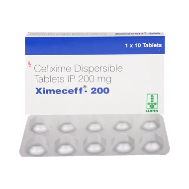 ximeceff 200 tablet dt Allopathy (Cefixime (200mg)) - Uses in Hindi, Side Effects, Substitutes & Price in India