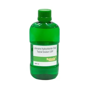 xylovis oral topical solution Allopathy (Lidocaine (21.3mg)) - Uses, Side Effects, Substitutes & Price