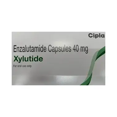 xylutide capsule Allopathy (Enzalutamide (40mg)) - Uses, Side Effects, Substitutes & Price