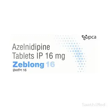 Zeblong 16mg Tablet - Azelnidipine (16mg) medicine