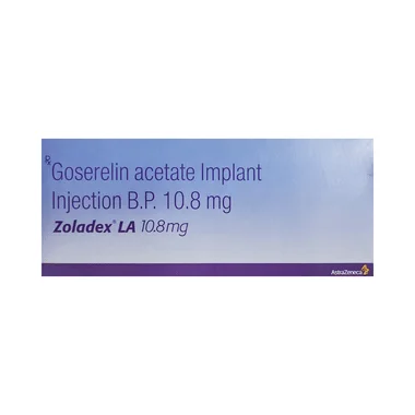 zoladex la 10.8mg injection Allopathy (Goserelin acetate (10.8mg)) - Uses in Hindi, Side Effects, Substitutes & Price in India