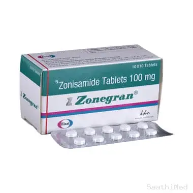 zonegran tablet Allopathy (Zonisamide (100mg)) - Uses in Hindi, Side Effects, Substitutes & Price in India
