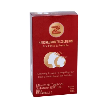 zuiver hair regrowth + solution alcohol free Allopathy (Minoxidil (5% w/v)) - Uses in Hindi, Side Effects, Substitutes & Price in India