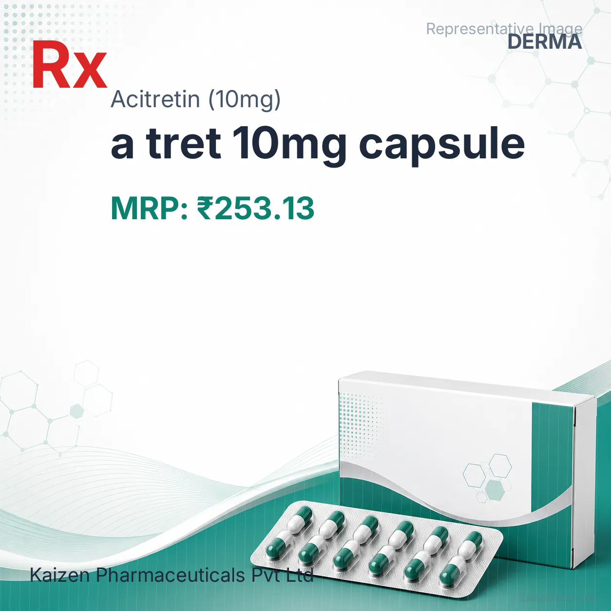 a tret 10mg capsule Allopathy (Acitretin (10mg)) - Uses in Hindi, Side Effects, Substitutes & Price in India