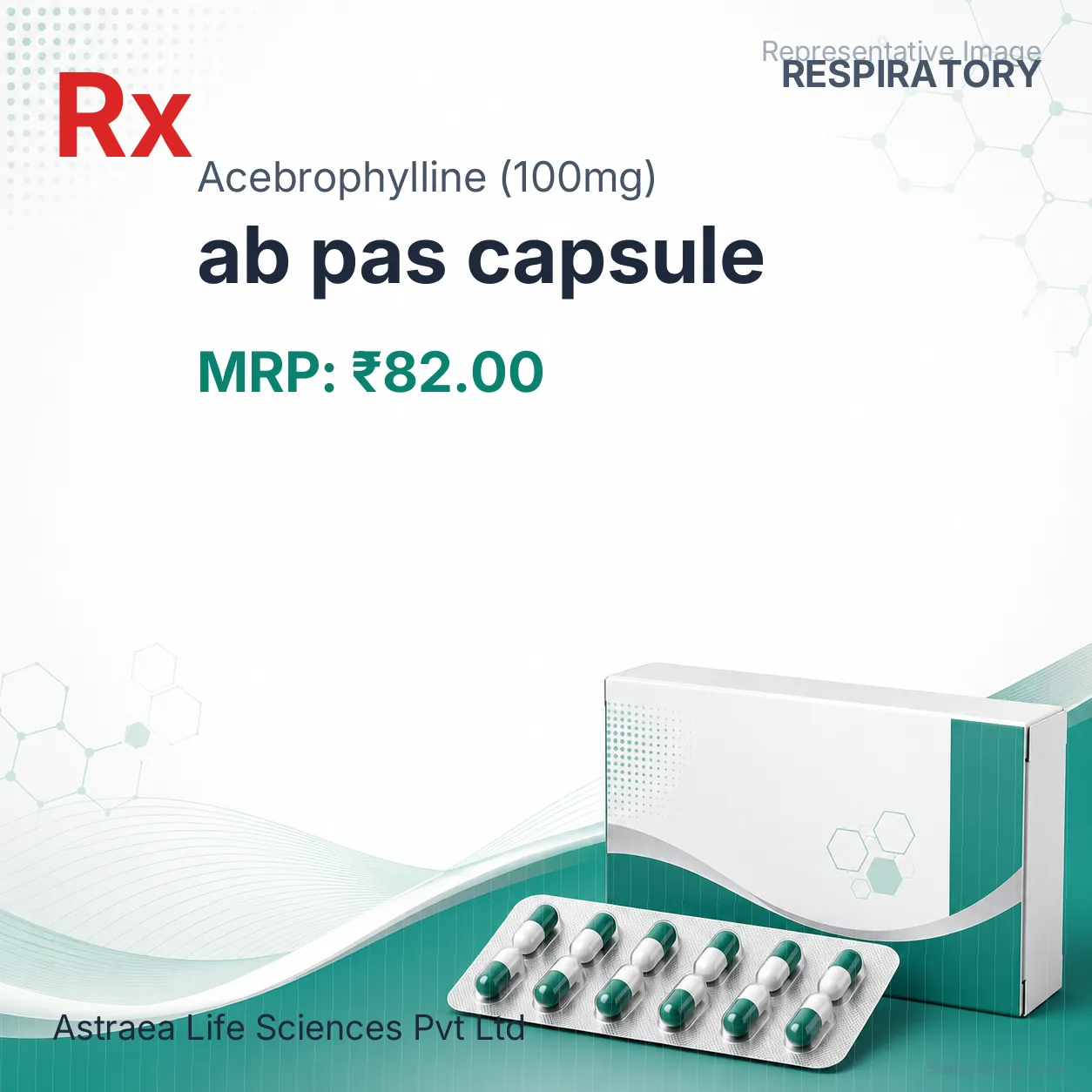 ab pas capsule - Acebrophylline (100mg) medicine