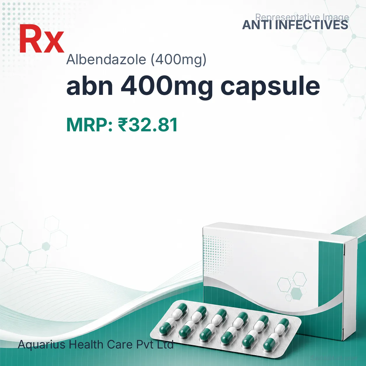 abn 400mg capsule Allopathy (Albendazole (400mg)) - Uses in Hindi, Side Effects, Substitutes & Price in India