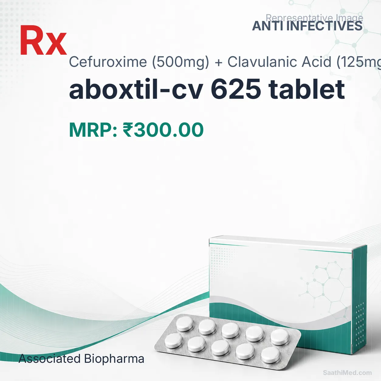 aboxtil-cv 625 tablet Allopathy (Cefuroxime (500mg)) - Uses in Hindi, Side Effects, Substitutes & Price in India