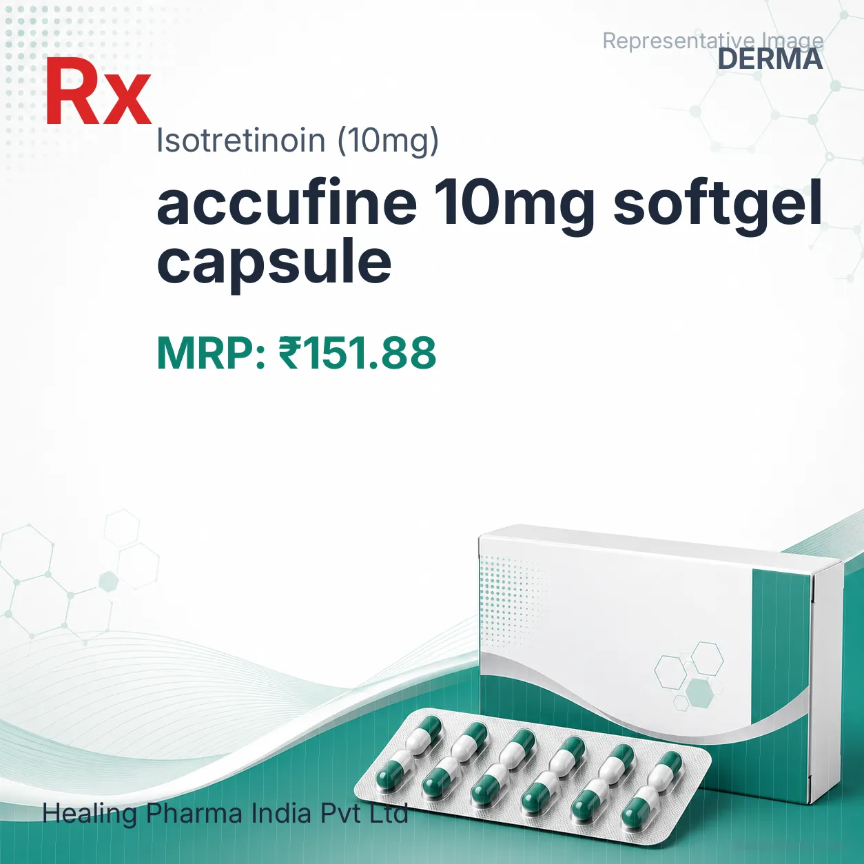accufine 10mg softgel capsule Allopathy (Isotretinoin (10mg)) - Uses in Hindi, Side Effects, Substitutes & Price in India