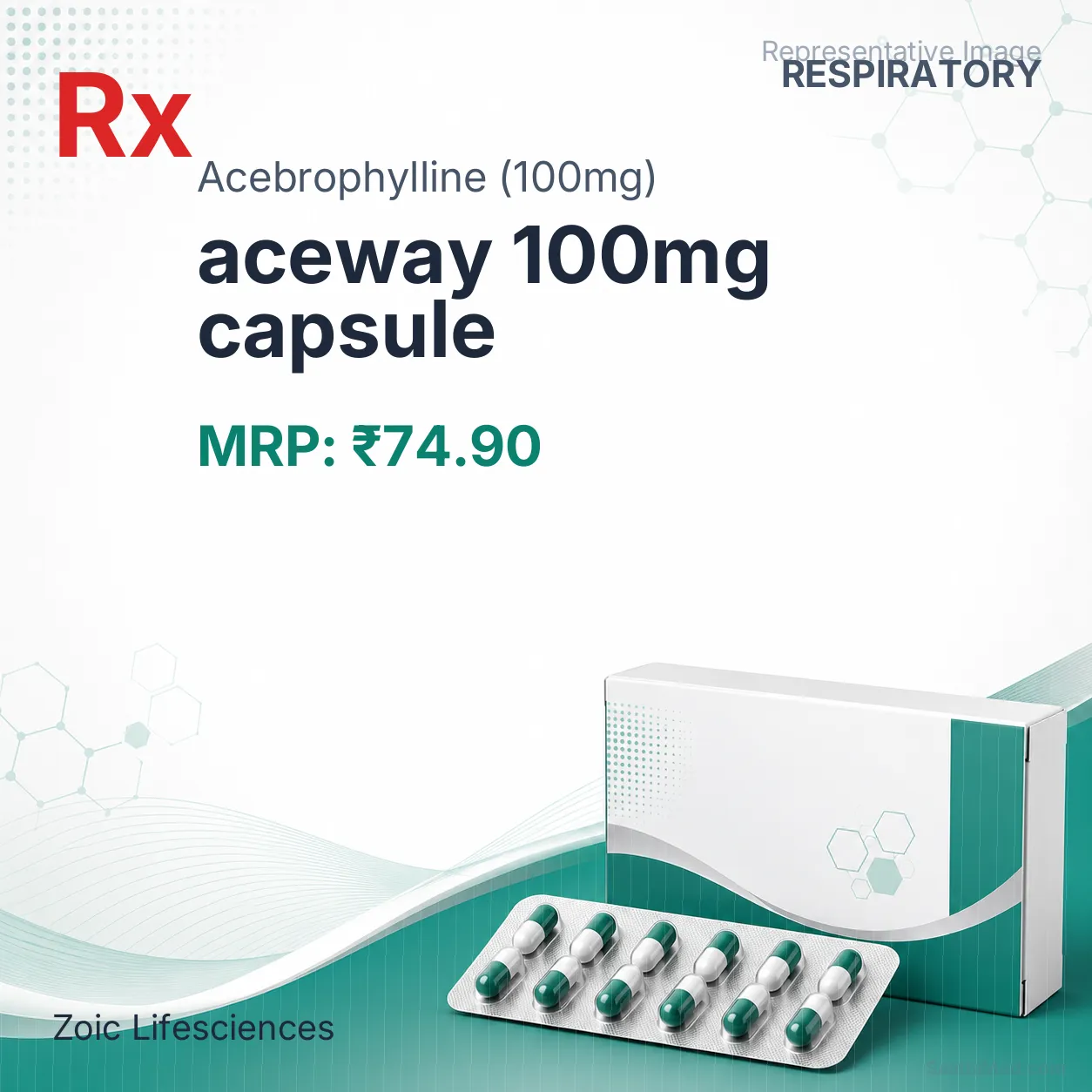 aceway 100mg capsule - Acebrophylline (100mg) medicine