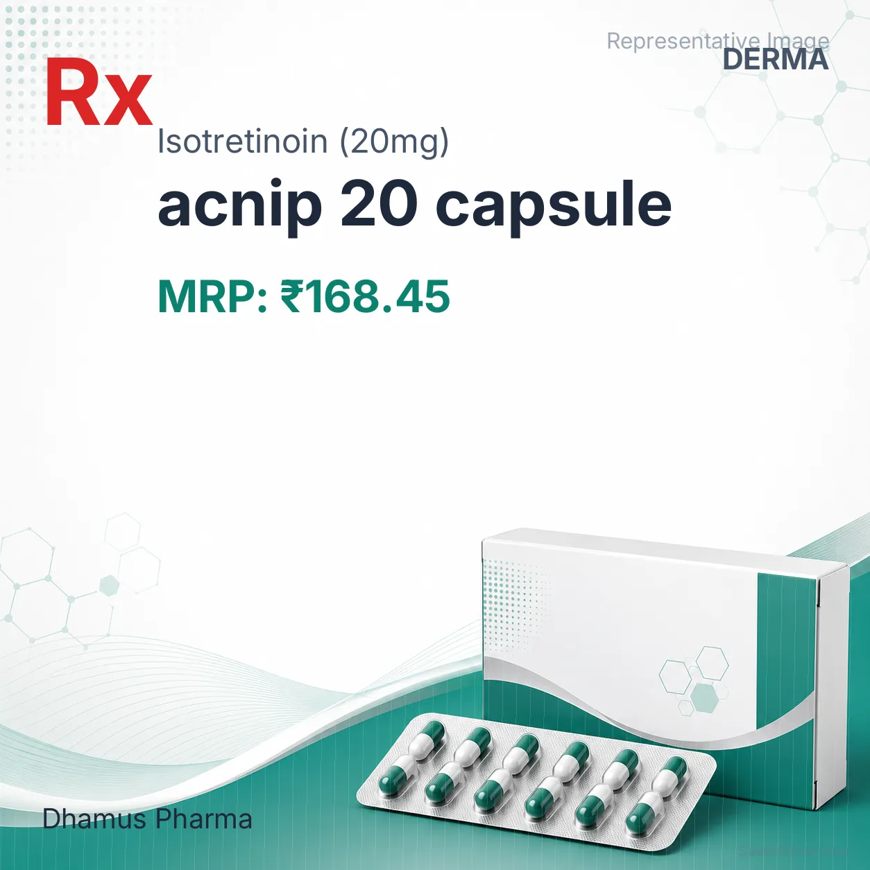 acnip 20 capsule Allopathy (Isotretinoin (20mg)) - Uses in Hindi, Side Effects, Substitutes & Price in India