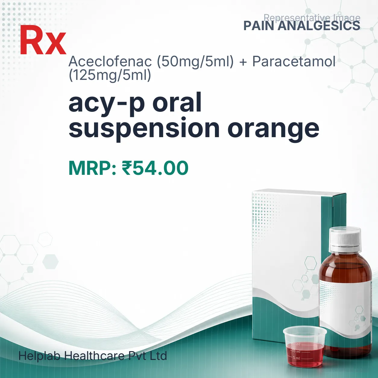 acy-p oral suspension orange Allopathy (Aceclofenac (50mg/5ml)) - Uses in Hindi, Side Effects, Substitutes & Price in India