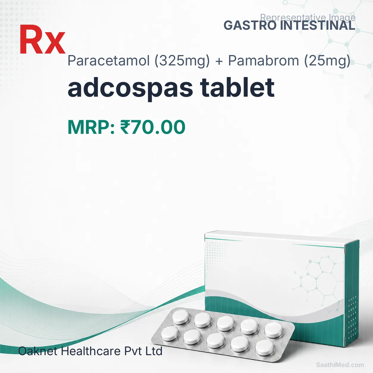 adcospas tablet - Paracetamol (325mg) + Pamabrom (25mg) medicine