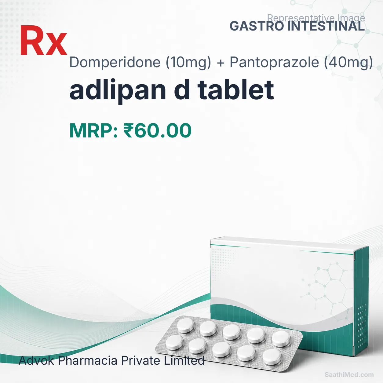 adlipan d tablet Allopathy (Domperidone (10mg)) - Uses in Hindi, Side Effects, Substitutes & Price in India