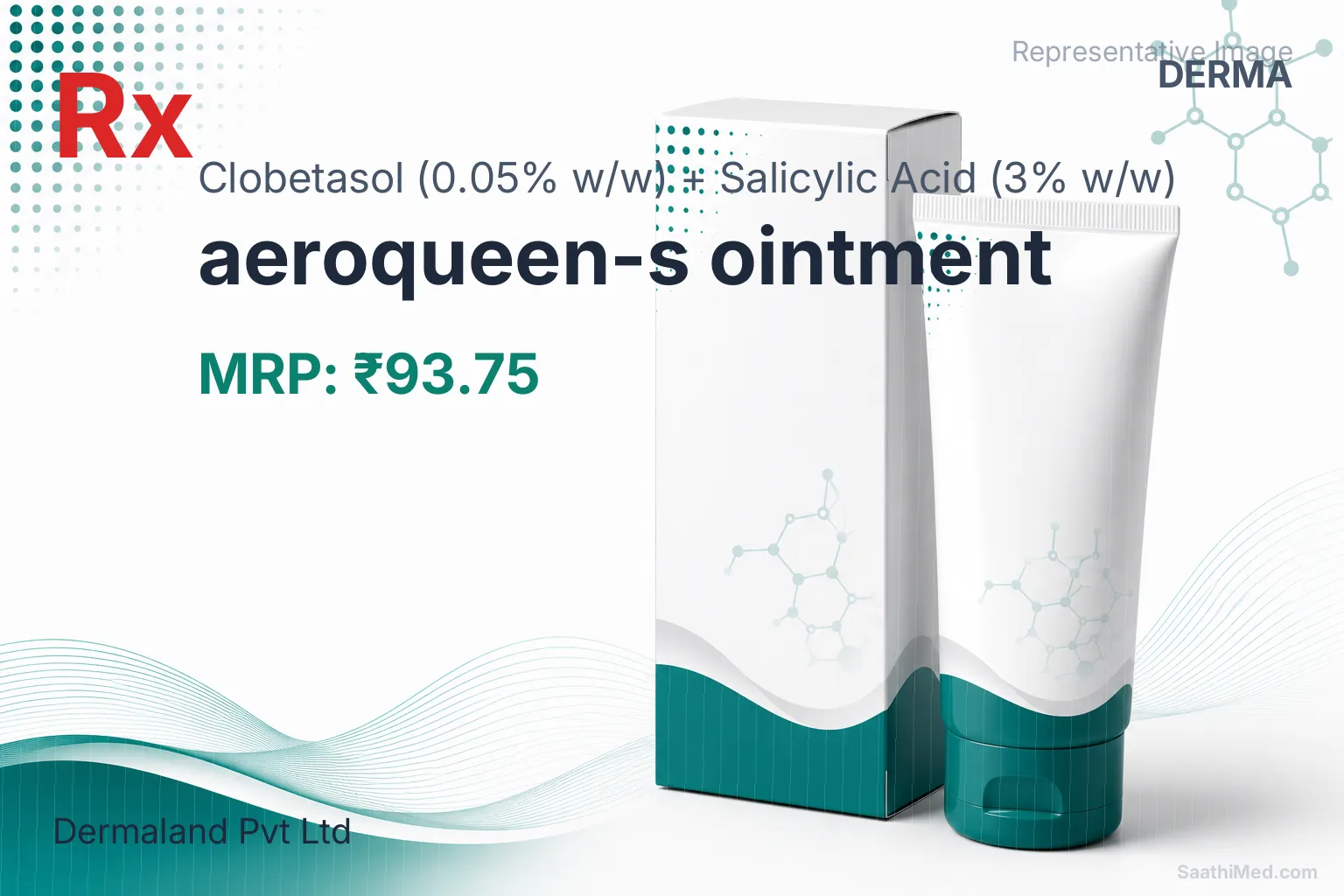 aeroqueen-s ointment Allopathy (Clobetasol (0.05% w/w)) - Uses in Hindi, Side Effects, Substitutes & Price in India
