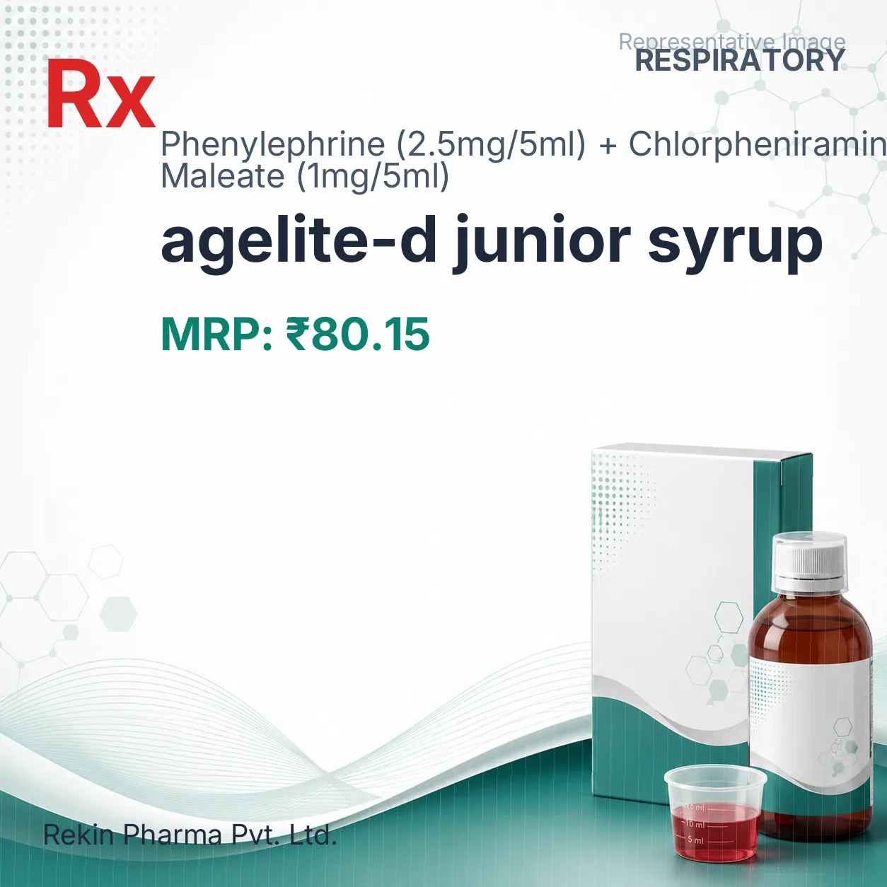 agelite-d junior syrup Allopathy (Phenylephrine (2.5mg/5ml)) - Uses in Hindi, Side Effects, Substitutes & Price in India