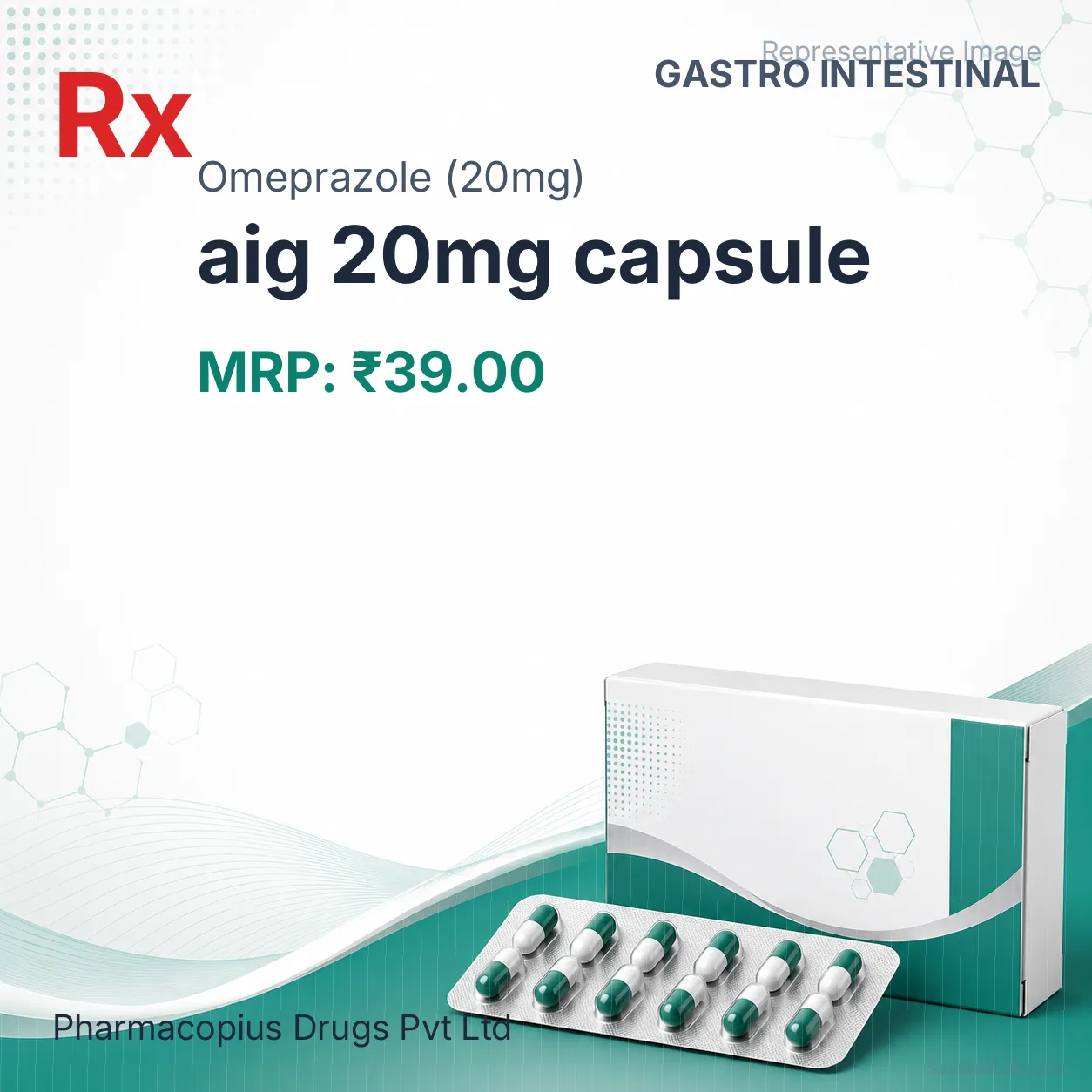 aig 20mg capsule Allopathy (Omeprazole (20mg)) - Uses in Hindi, Side Effects, Substitutes & Price in India