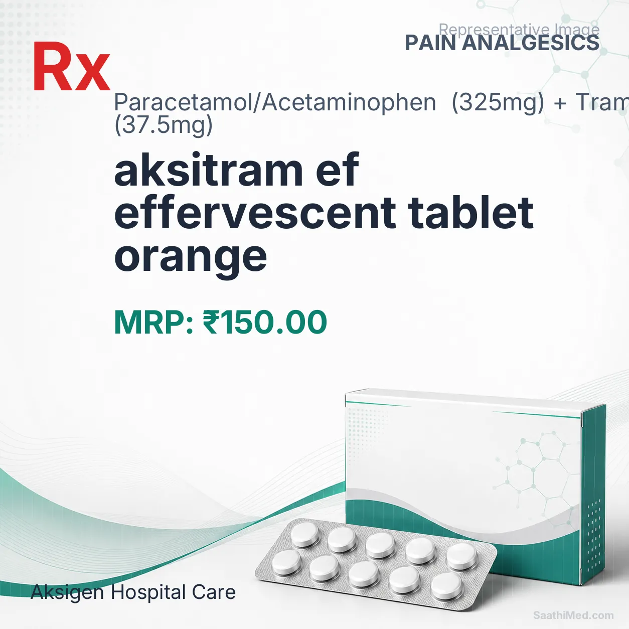 aksitram ef effervescent tablet orange Allopathy (Paracetamol/Acetaminophen (325mg)) - Uses in Hindi, Side Effects, Substitutes & Price in India
