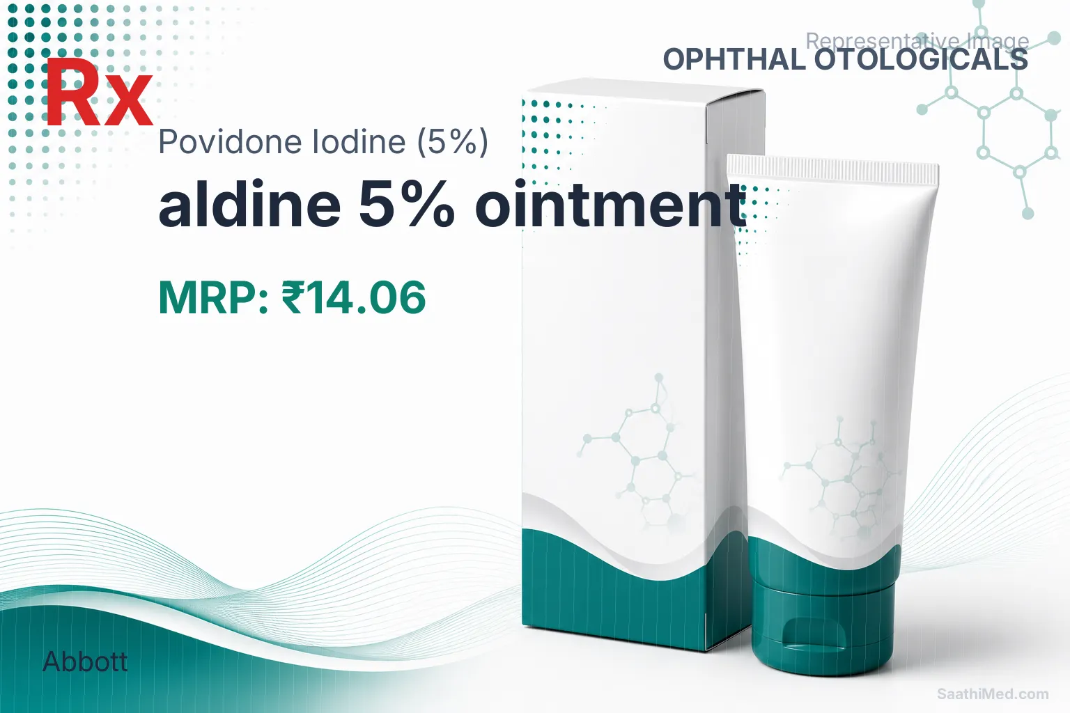 aldine 5% ointment Allopathy (Povidone Iodine (5%)) - Uses in Hindi, Side Effects, Substitutes & Price in India