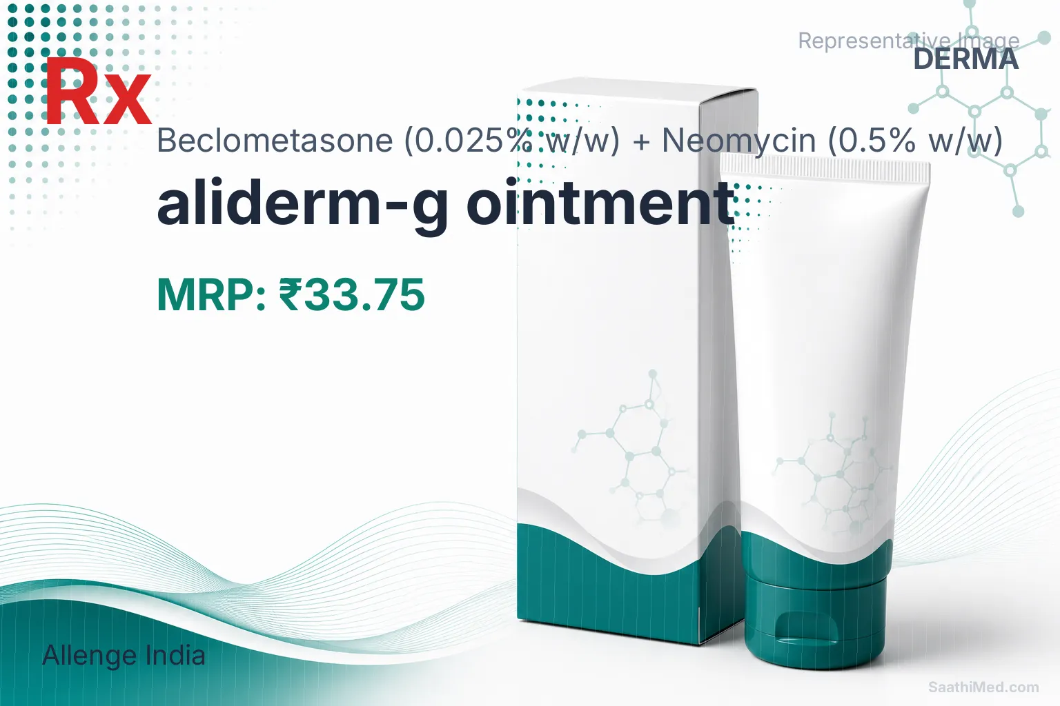 aliderm-g ointment Allopathy (Beclometasone (0.025% w/w)) - Uses in Hindi, Side Effects, Substitutes & Price in India