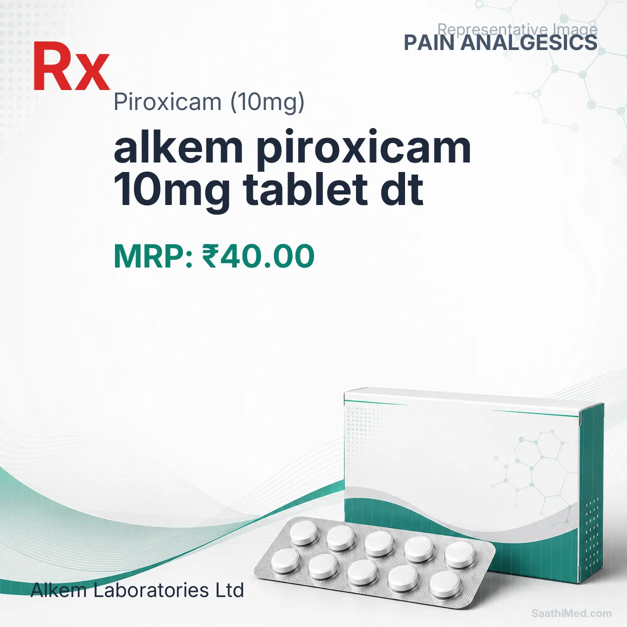 alkem piroxicam 10mg tablet dt Allopathy (Piroxicam (10mg)) - Uses in Hindi, Side Effects, Substitutes & Price in India