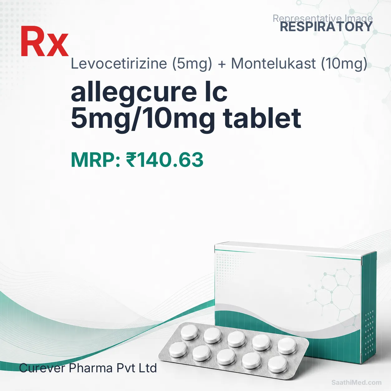 allegcure lc 5mg/10mg tablet Allopathy (Levocetirizine (5mg)) - Uses in Hindi, Side Effects, Substitutes & Price in India