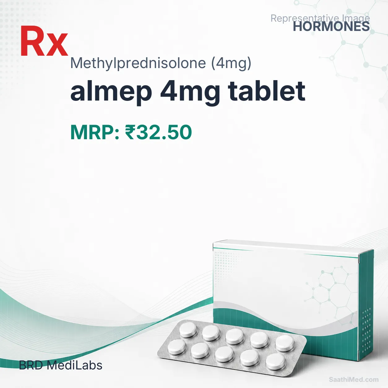 almep 4mg tablet Allopathy (Methylprednisolone (4mg)) - Uses in Hindi, Side Effects, Substitutes & Price in India