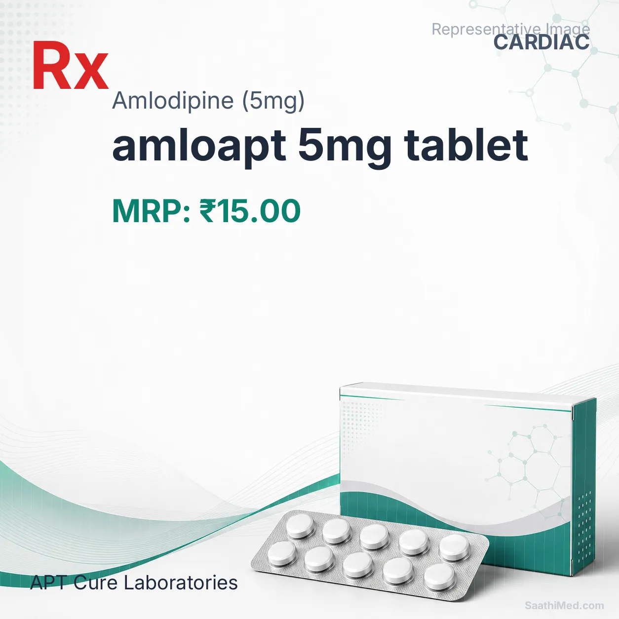 amloapt 5mg tablet Allopathy (Amlodipine (5mg)) - Uses in Hindi, Side Effects, Substitutes & Price in India