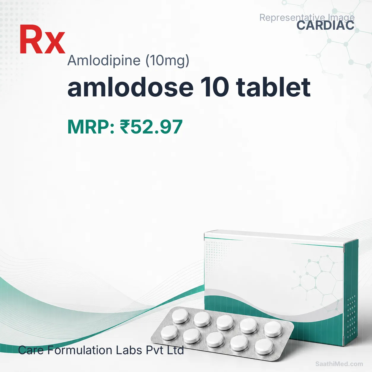 amlodose 10 tablet Allopathy (Amlodipine (10mg)) - Uses in Hindi, Side Effects, Substitutes & Price in India
