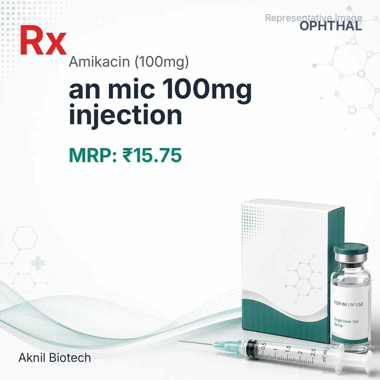 an mic 100mg injection - Amikacin (100mg) medicine