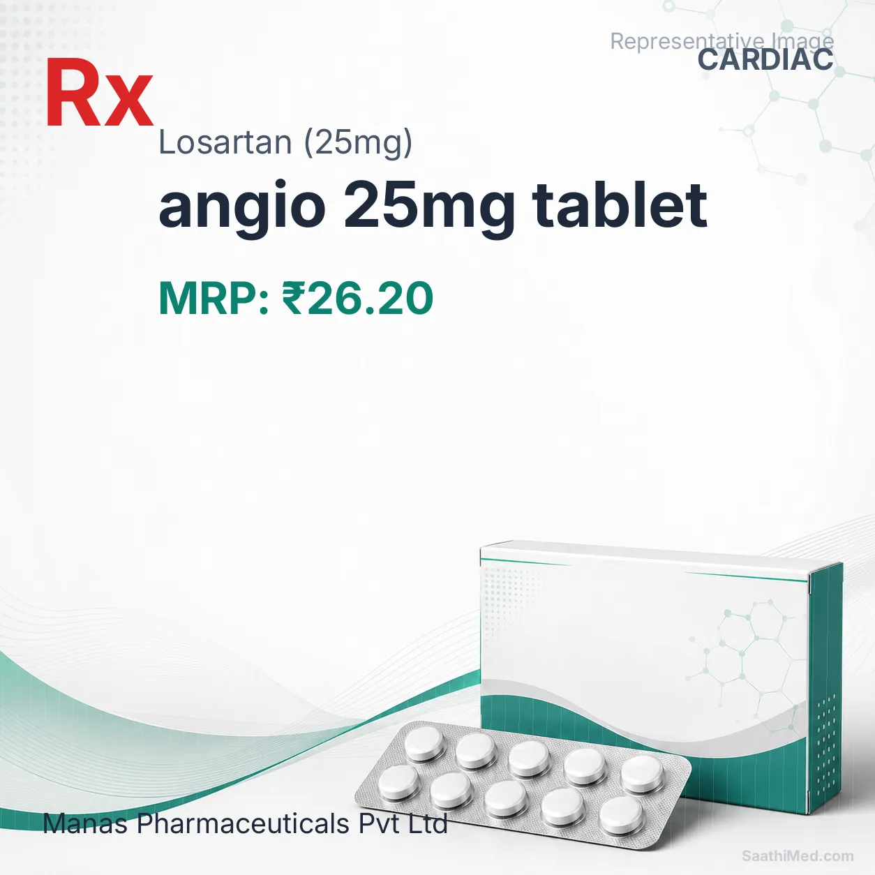 angio 25mg tablet - Losartan (25mg) medicine