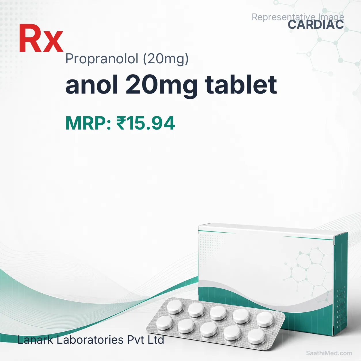 anol 20mg tablet Allopathy (Propranolol (20mg)) - Uses in Hindi, Side Effects, Substitutes & Price in India