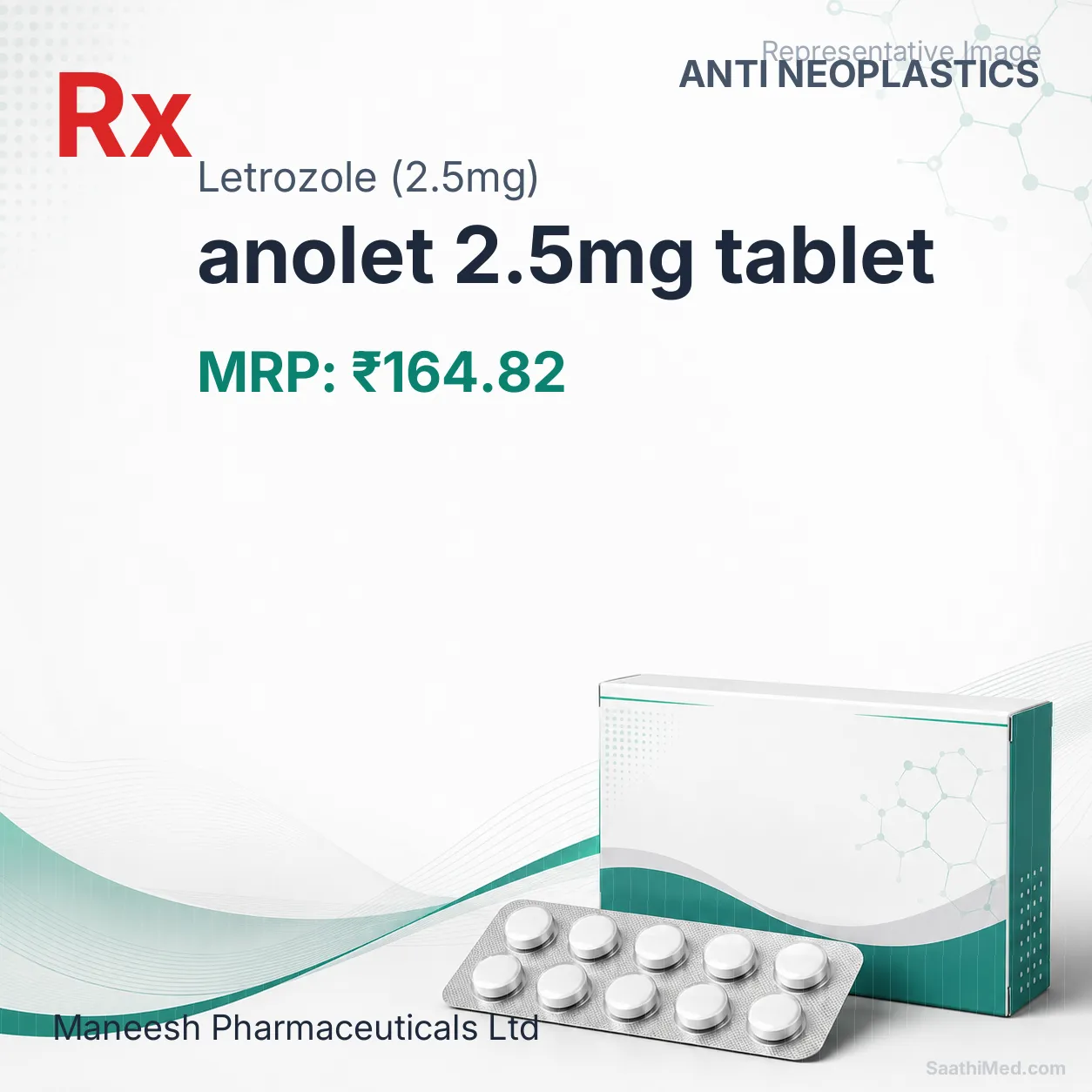 anolet 2.5mg tablet - Letrozole (2.5mg) medicine