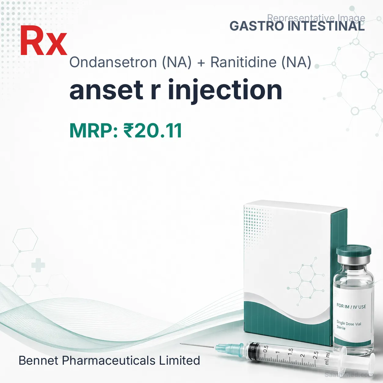 anset r injection Allopathy (Ondansetron (NA)) - Uses in Hindi, Side Effects, Substitutes & Price in India