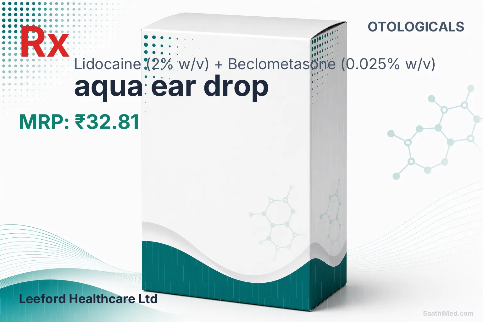 aqua ear drop Allopathy (Lidocaine (2% w/v)) - Uses in Hindi, Side Effects, Substitutes & Price in India
