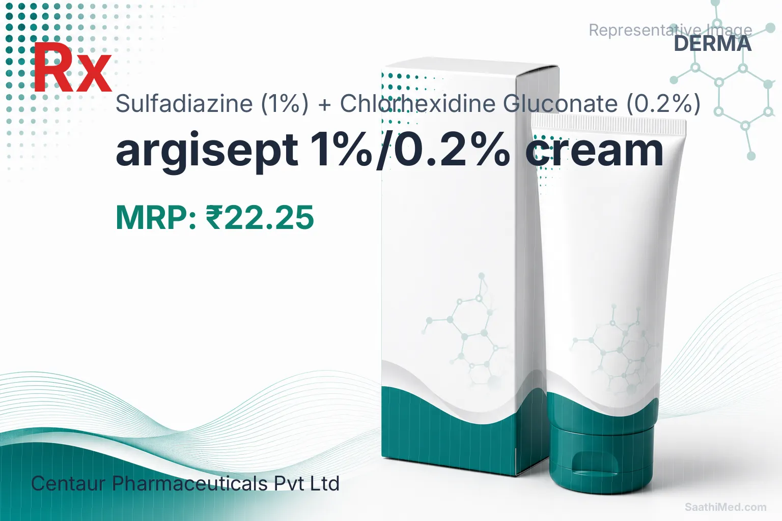 argisept 1%/0.2% cream Allopathy (Sulfadiazine (1%)) - Uses in Hindi, Side Effects, Substitutes & Price in India