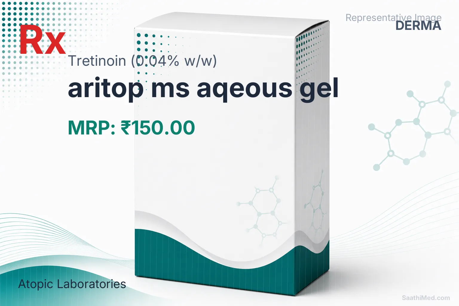 aritop ms aqeous gel Allopathy (Tretinoin (0.04% w/w)) - Uses in Hindi, Side Effects, Substitutes & Price in India