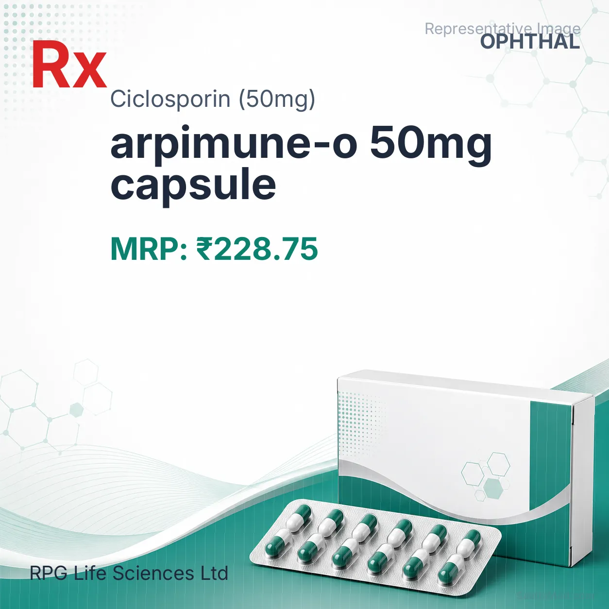 arpimune-o 50mg capsule Allopathy (Ciclosporin (50mg)) - Uses in Hindi, Side Effects, Substitutes & Price in India
