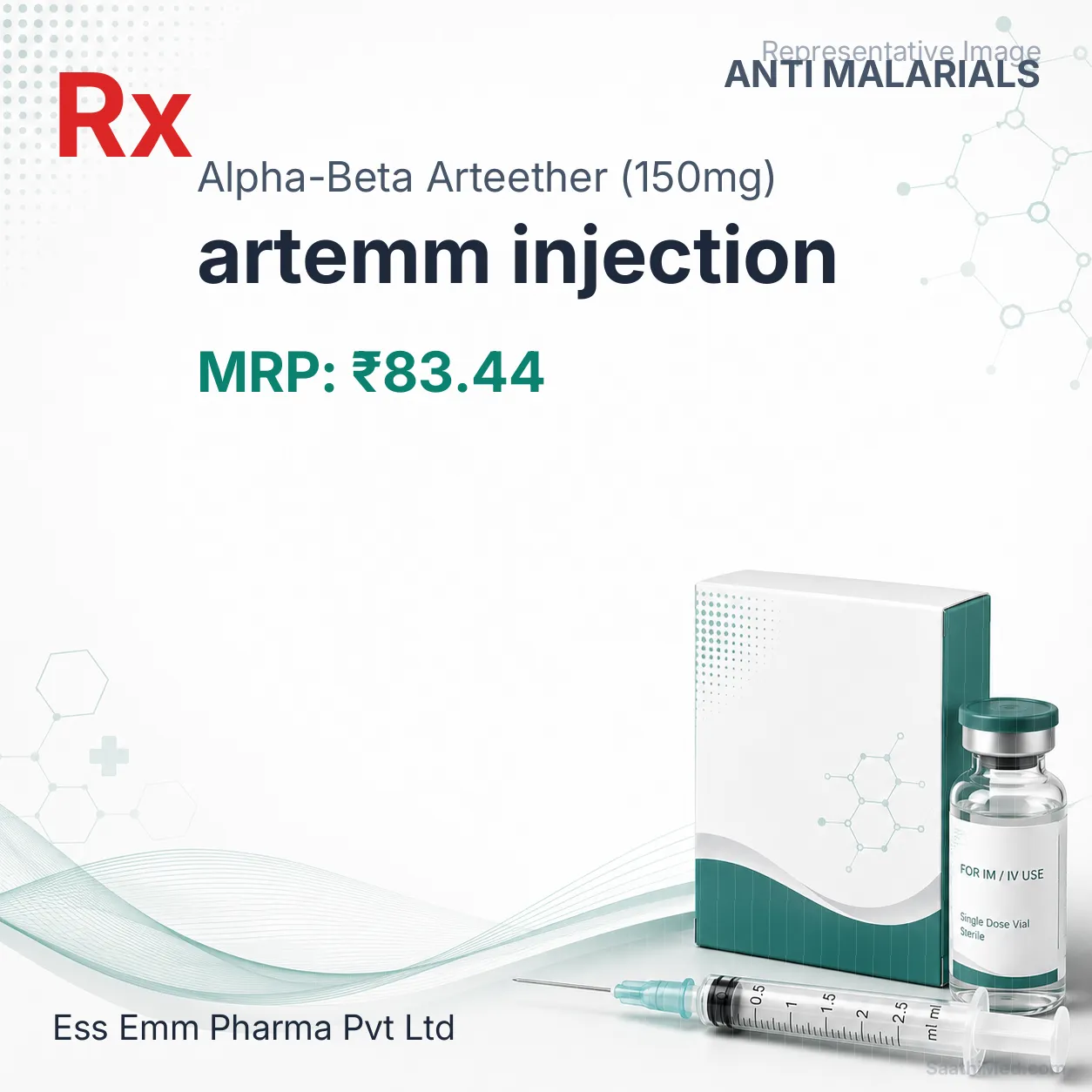 artemm injection - Alpha-Beta Arteether (150mg) medicine