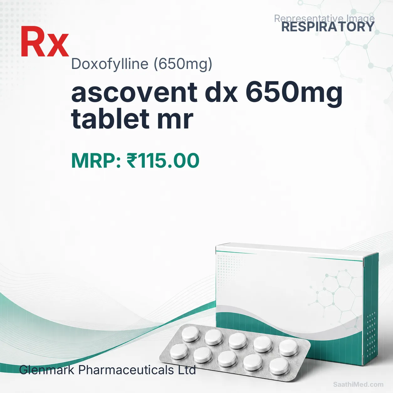 ascovent dx 650mg tablet mr Allopathy (Doxofylline (650mg)) - Uses in Hindi, Side Effects, Substitutes & Price in India