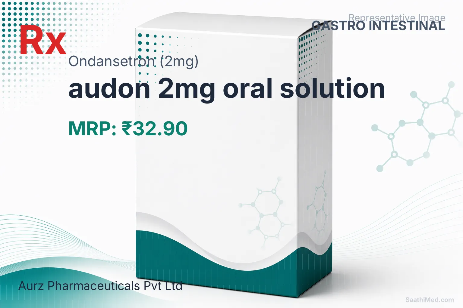 audon 2mg oral solution Allopathy (Ondansetron (2mg)) - Uses in Hindi, Side Effects, Substitutes & Price in India